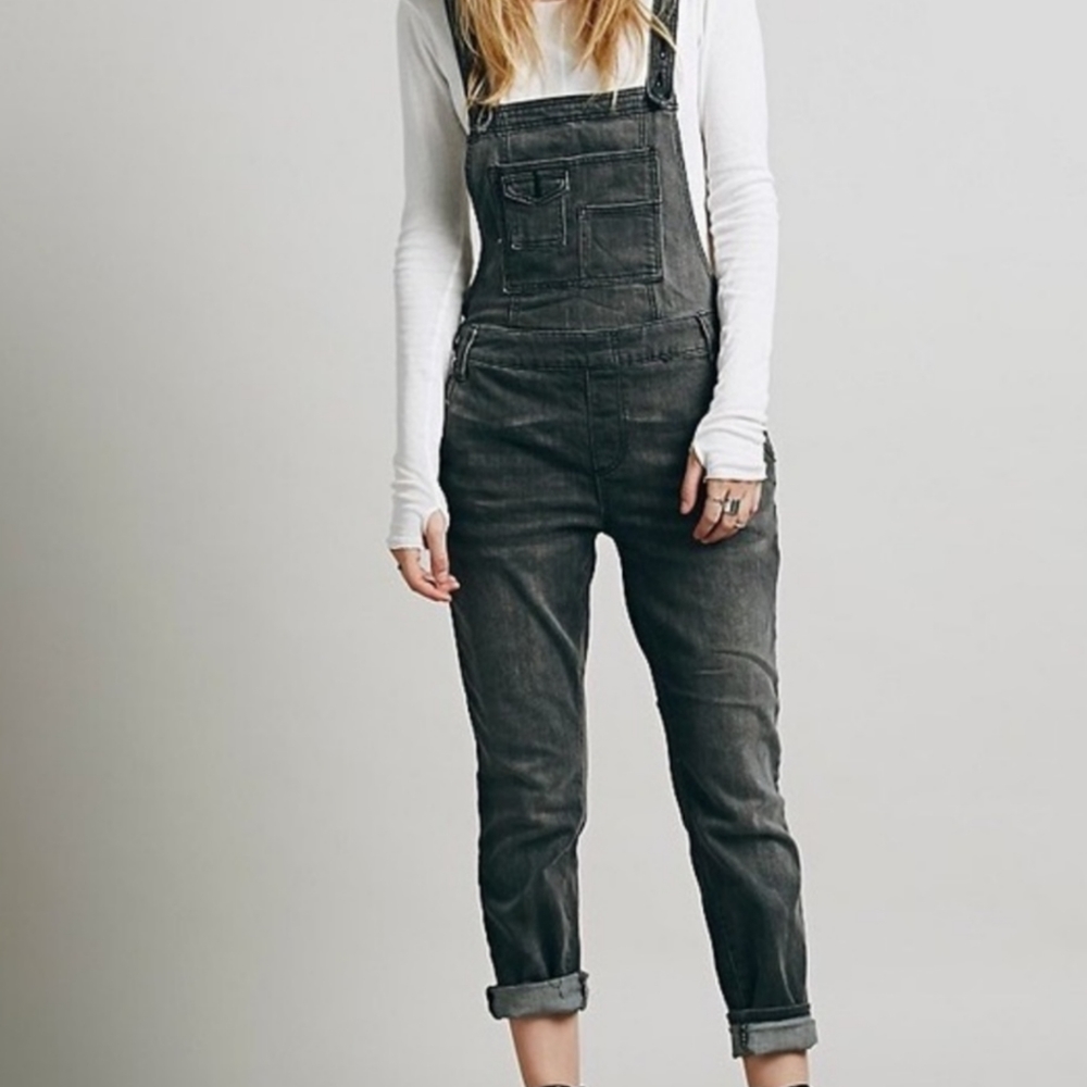 Free People Corduroy Overalls
